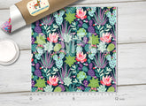 Succulents and Cactuses Adhesive Vinyl 1118